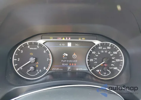 2025 Nissan Altima Sv Fwd z USA, uszkodzony, nr VIN 1N4BL4DV5SN363113